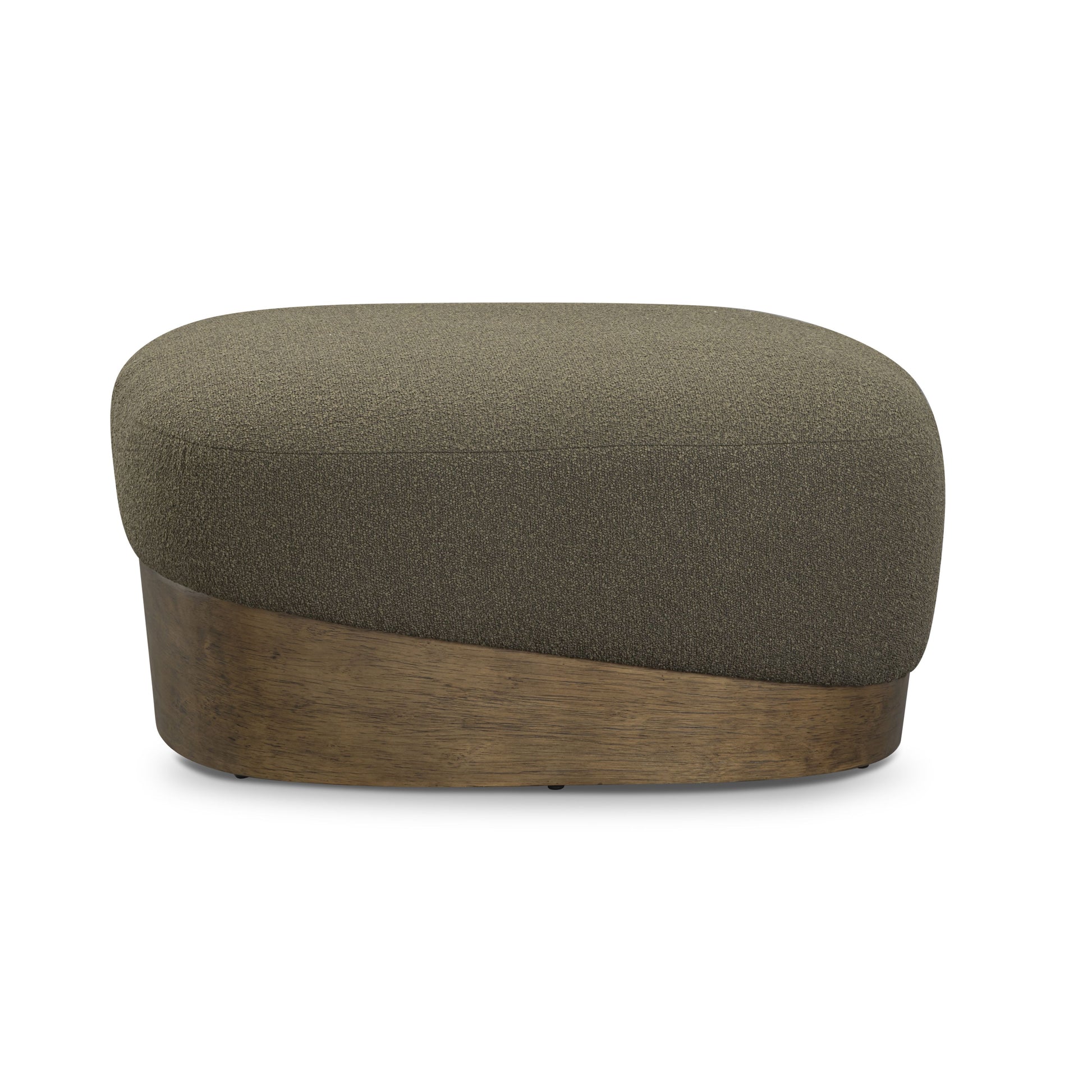 Domina Boucle Ottoman - Kale Green - Image 2