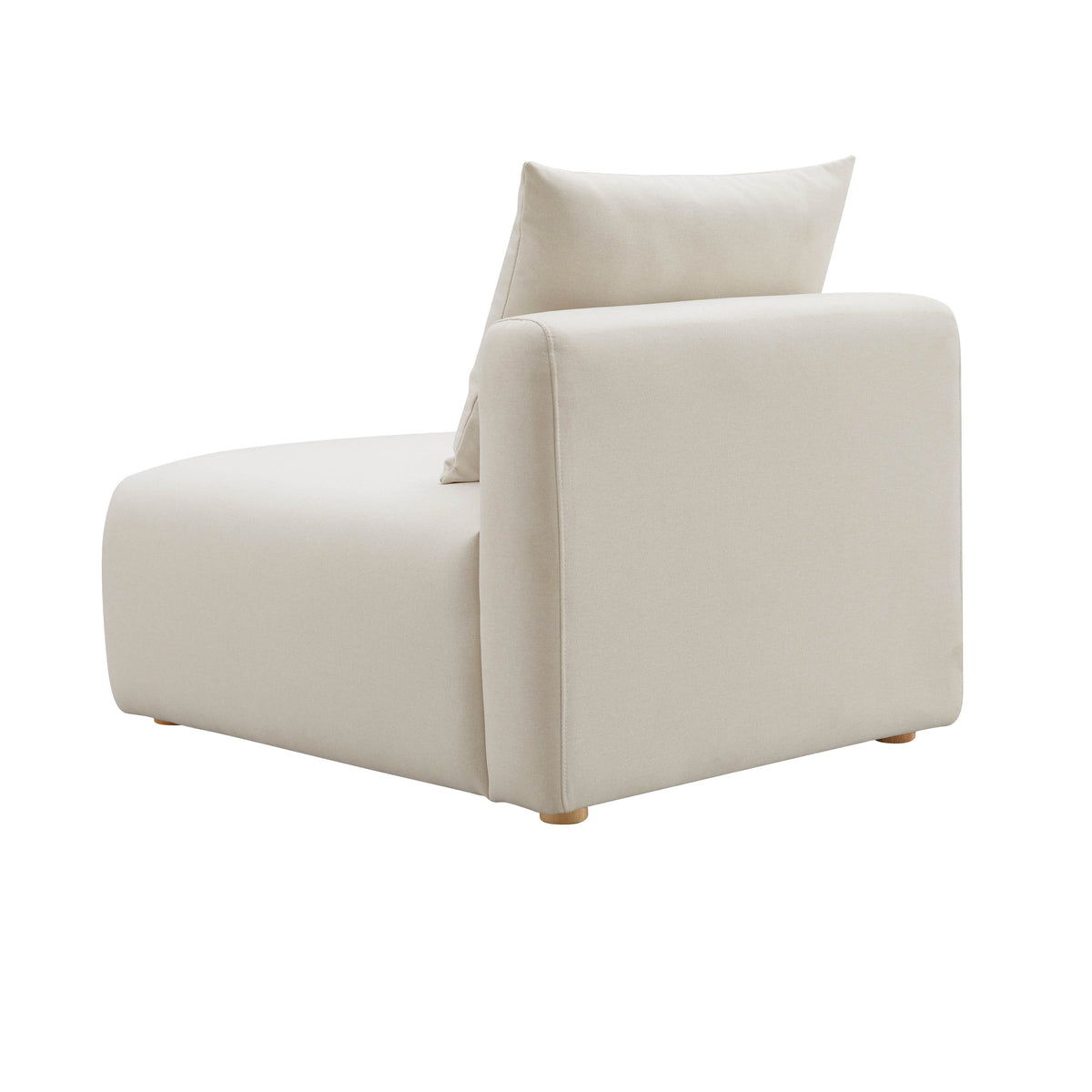 Hangover Modular Armless Chair - Off-White - Image 4