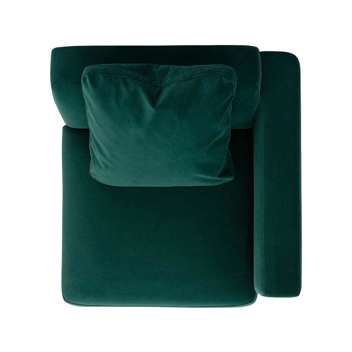 Perry Modular Corner Chair - Deep Green / RAF - Image 5