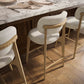 Carnation Counter Stool - Cream - Image 2