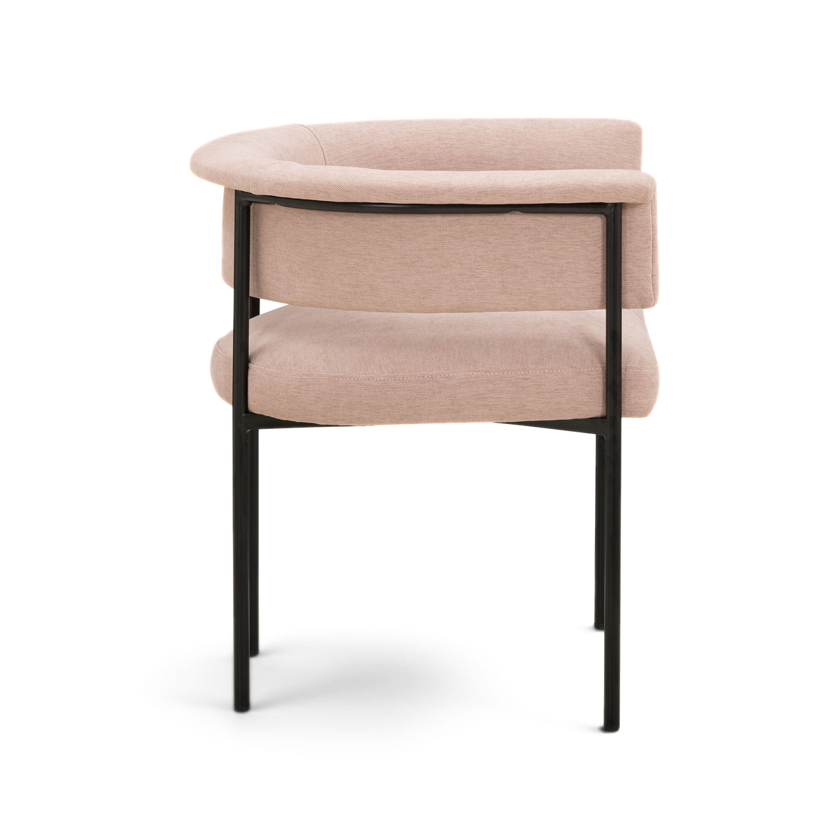Taylor Dining Chair - Light Pink - Image 3