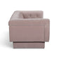 Jules 94" Performance Velvet Sofa - Pink - Image 4