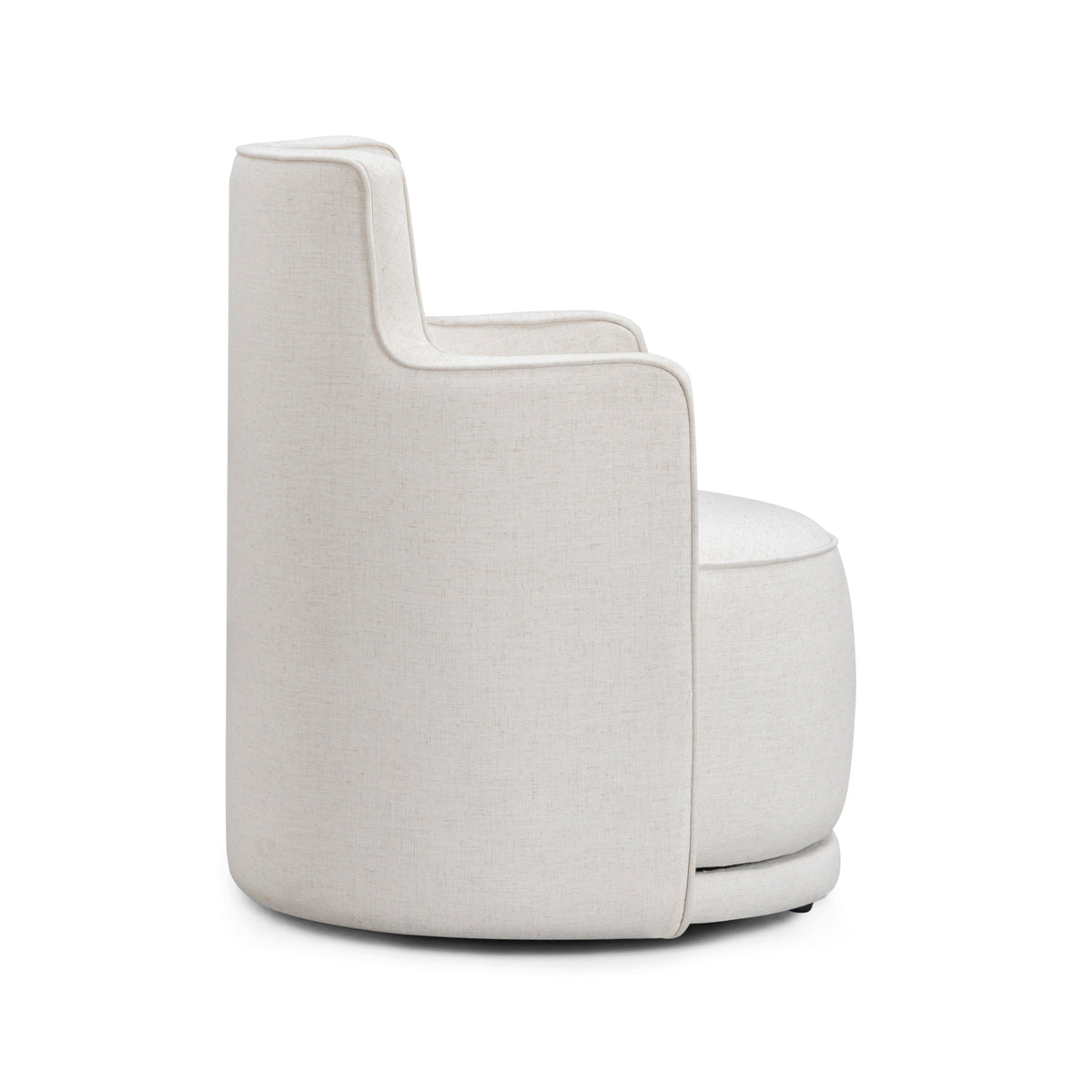 Passe Swivel Accent Chair - Cream - Image 5