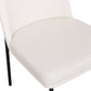 Sydney Performance Vegan Leather Dining Chair - Set of 2 - Cream - Image 5