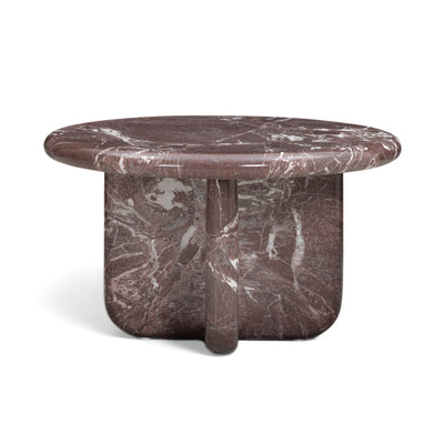 Juju Faux Marble Indoor/Outdoor Round Coffee Table (24"-32") - Image 1