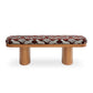 Ollie Upholstered Bench (48"-57") - Brown / 48" - Image 3