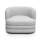 Astor Swivel Hotel Lounge Chair - Light Grey - Image 3