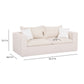 Salty 85" Indoor/Outdoor Sofa - Cream - Image 7