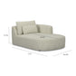 Noor 71" Modular Chaise - Wheat / RAF - Image 7