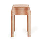 Kora Cotton Jute Contract-Grade Accent Stool - Terracotta - Image 4