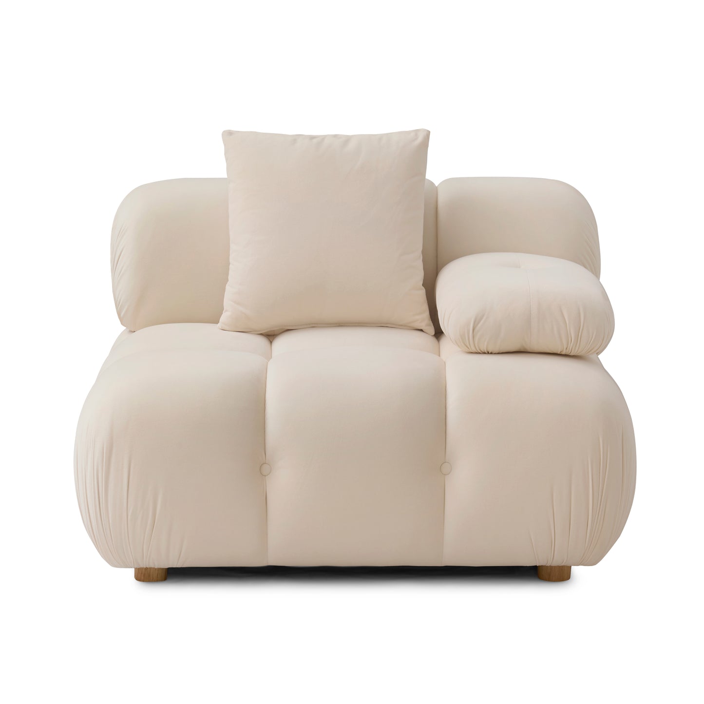 Calliope Performance Modular Corner Chair - Off-White - Image 5