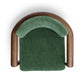 Irma Textured Performance Velvet Dining Chair - Forest Green - Image 5