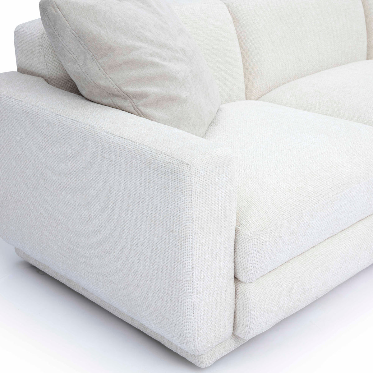Perry 8-Piece Modular Large U-Sectional - Cream - Image 5