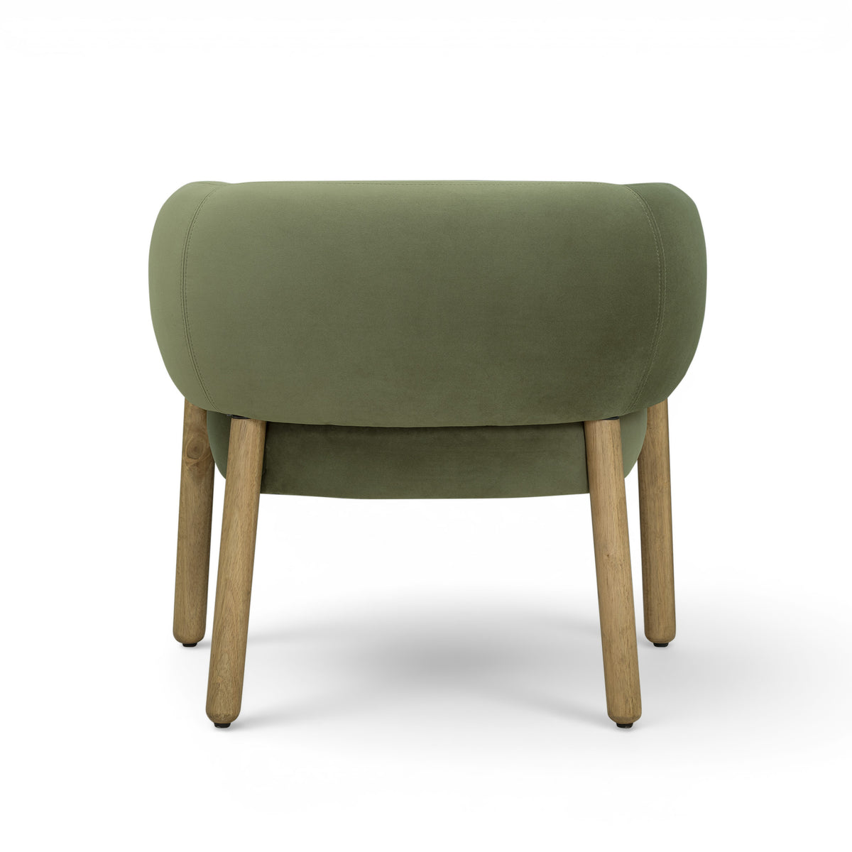 Foxy Performance Fabric Accent Chair - Olive Green - Image 5