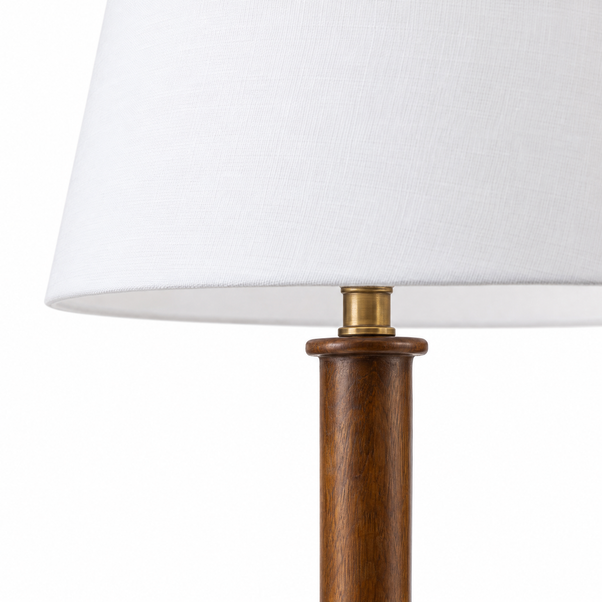 Babou Dark Wood Table Lamp - Image 4