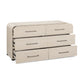 Marissa 62" Ash 6-Drawer Dresser - Washed Ash - Image 3