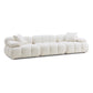 Calliope 118" Performance Modular Sofa - Cream - Image 2