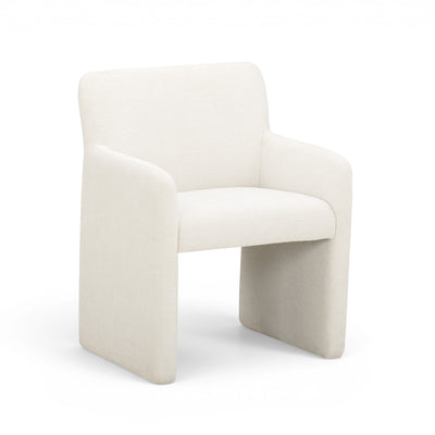 Crawley Performance Linen Chenille Dining Chair - Image 1