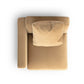 Perry Modular Corner Chair - Tan / LAF - Image 4