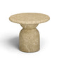 Cynthia Light Emperador Faux Marble Indoor/Outdoor Side Table - Image 2
