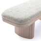 Ollie Upholstered Bench (48"-57") - Neutral Floral / 48" - Image 4