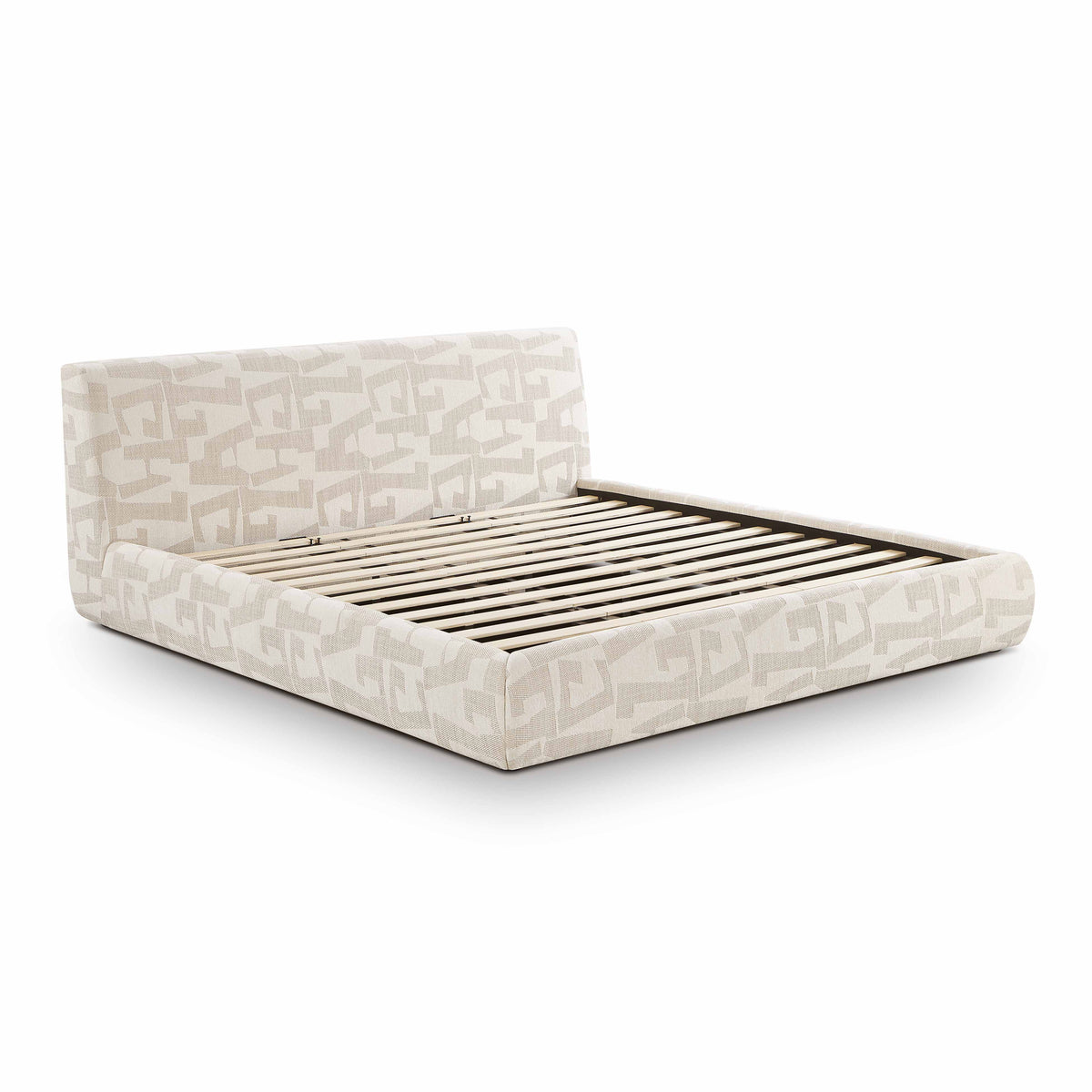 Isla Upholstered Bed - Cream / King - Image 5