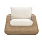 Dana Outdoor Accent Chair - Cream - Image 2