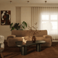 Zenith 80" Modular Loveseat - Brown - Image 2
