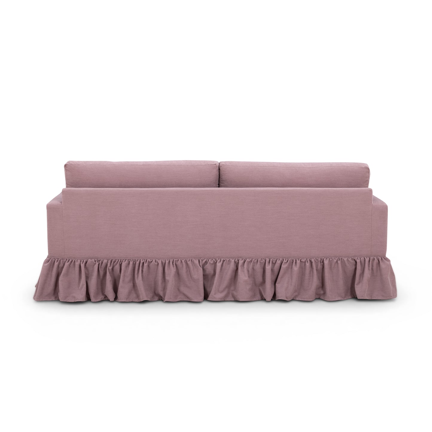 Gertrude Upcycled Performance Fabric Sofa - Mauve - Image 5