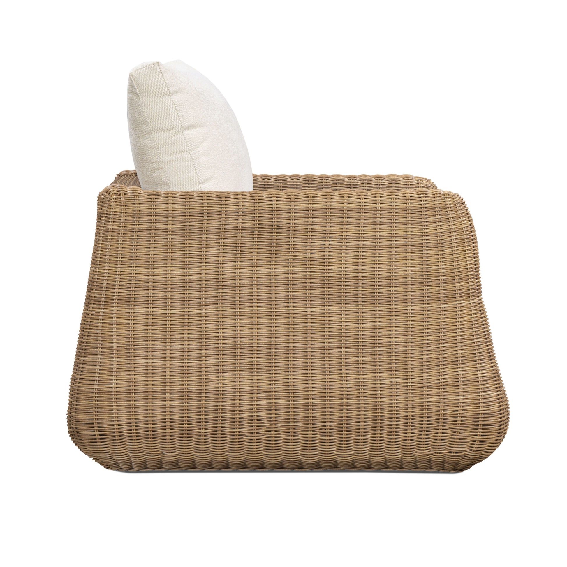Dana Outdoor Accent Chair - Cream - Image 4
