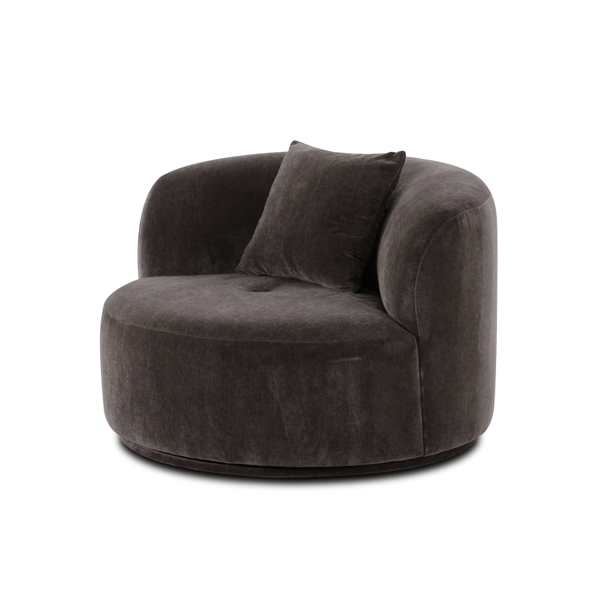 Fickle Swivel Accent Chair - Storm Grey - Image 2