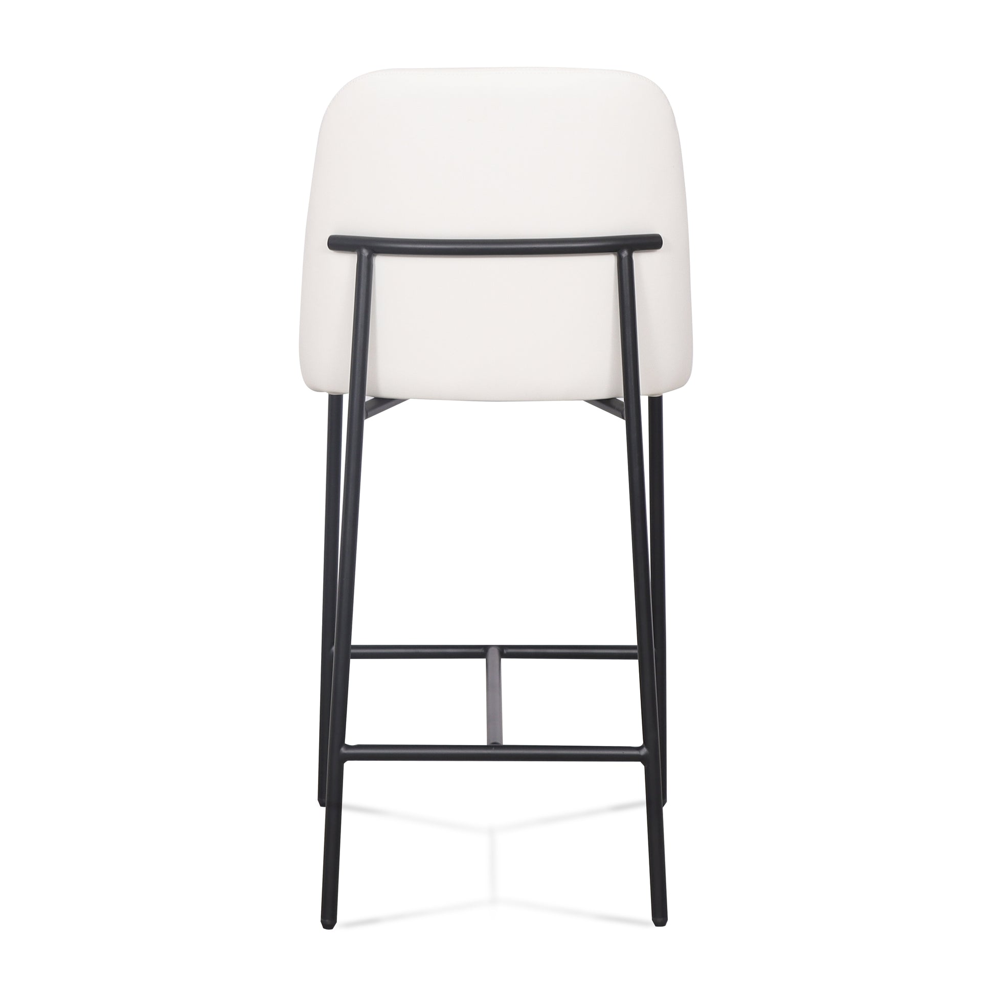 Sydney Performance Vegan Leather Counter Stool - Set of 2 - Cream - Image 7