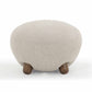 Pucker Ottoman - Warm Grey - Image 3
