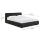 Isla Upholstered Bed - Charcoal / Queen - Image 9