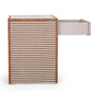 Kora 18" Cotton Jute 1-Drawer Contract-Grade Nightstand - Brown - Image 6