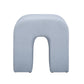 Desi Performance Fabric Ottoman - Light Blue - Image 3