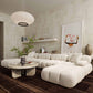 Calliope 6-piece Performance Modular U-Sectional - Cream - Image 2