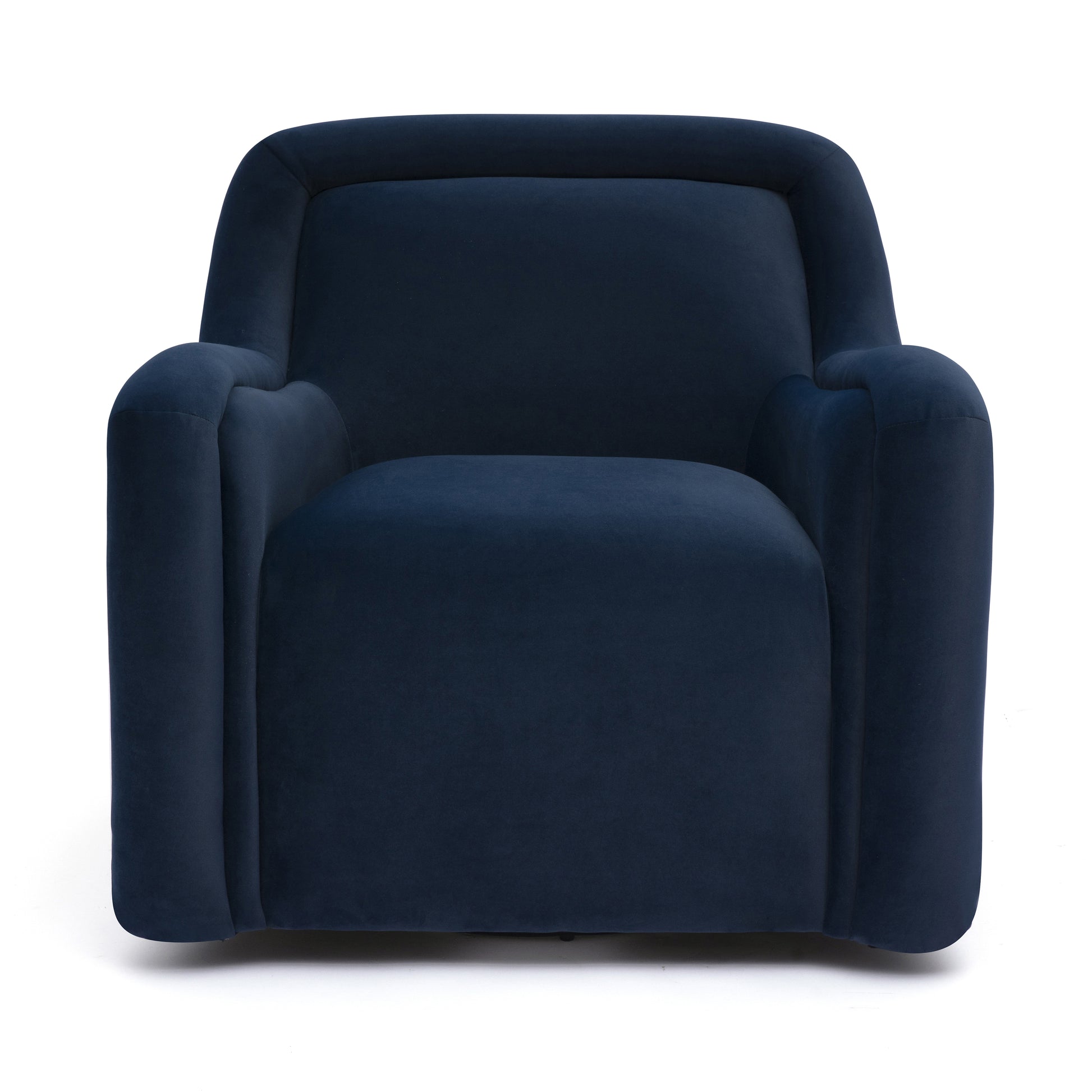 Charli Performance Swivel Chair - Dark Blue - Image 2
