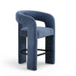 Malone Denim Blue Performance Fabric Counter Stool - Image 2