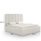 Parker Bed - Cream / King - Image 8