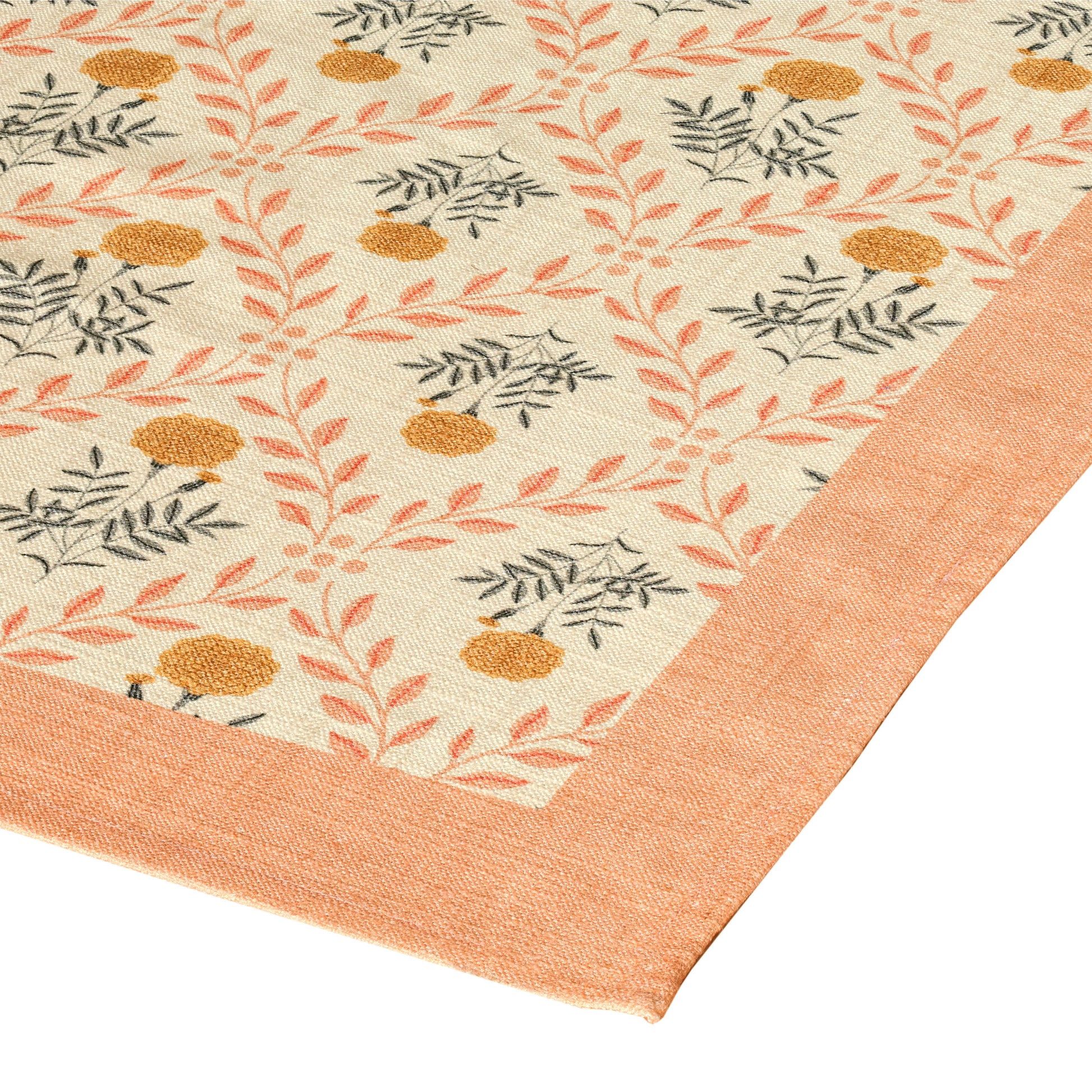 Dolce Natural Cotton Table Cloth - Blush / 70" x 140" - Image 3