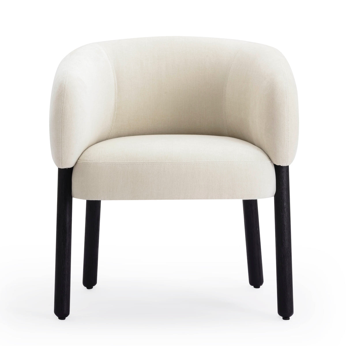 Foxy Performance Fabric Accent Chair - Cream - Image 3