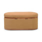 Olivier 41" Oval Storage Ottoman - Peach - Image 5