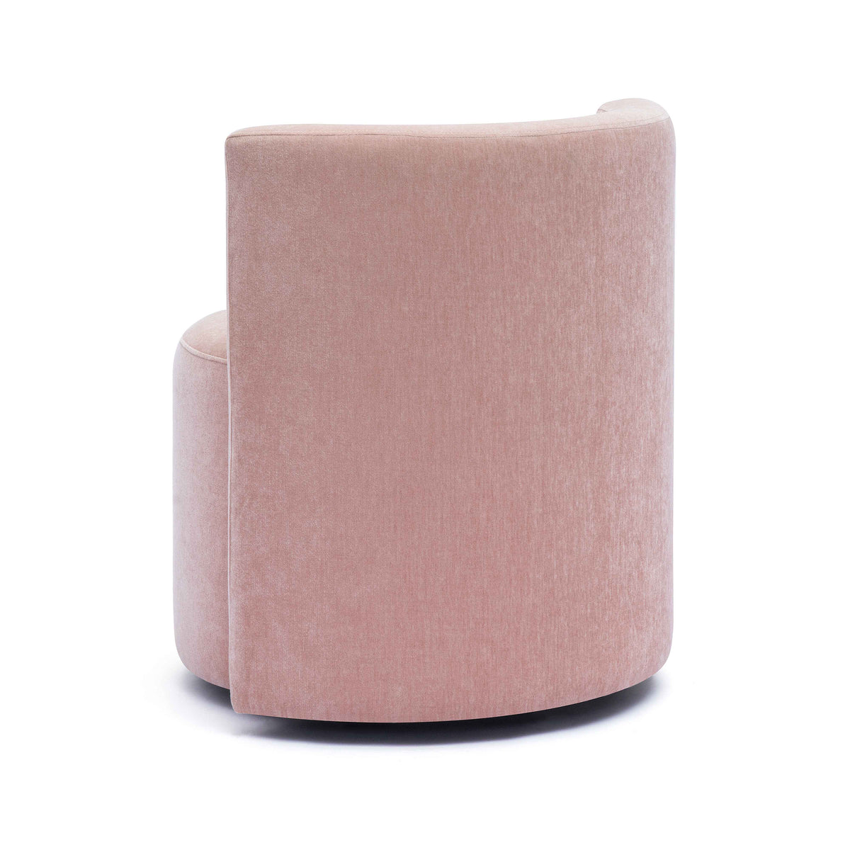 Alyssa Rolling Desk Chair - Pink - Image 4