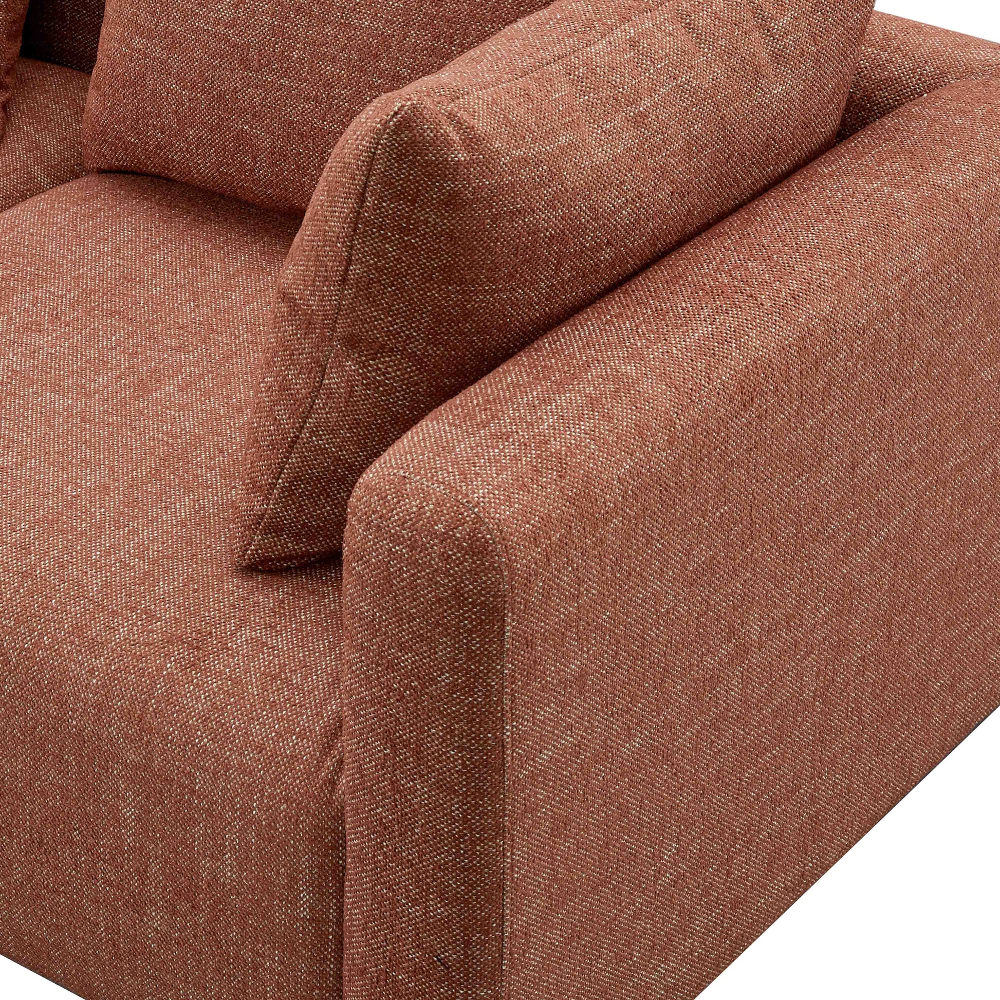 Hangover 81" Modular Loveseat - Red - Image 5