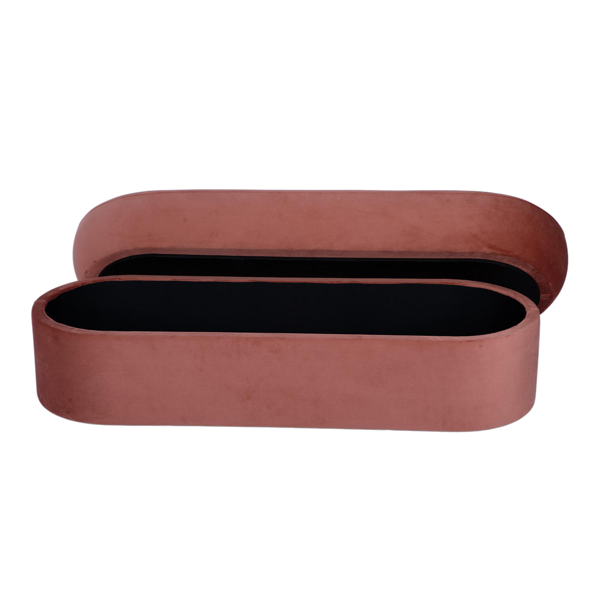 Andrea Performance Velvet Storage Bench (31