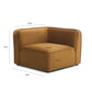 Travie Modular Corner Chair - Honey - Image 4