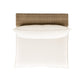 Cali Performance Fabric & Wicker Outdoor Armless Chair - Cream / Brown - Image 4