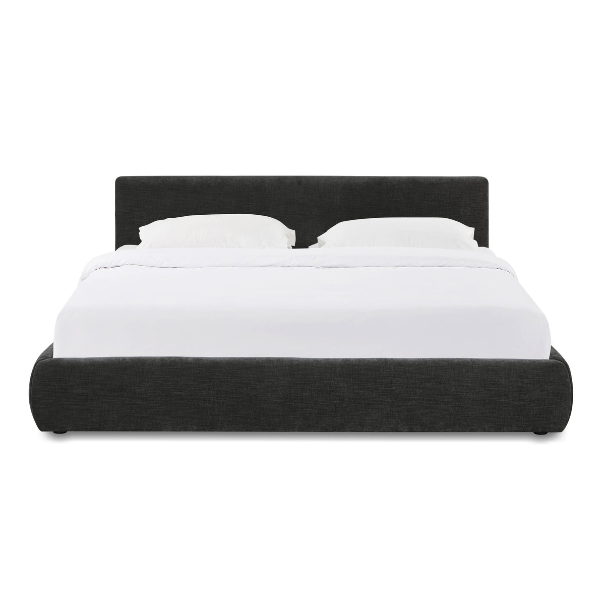 Isla Upholstered Bed - Charcoal / King - Image 1