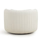 Nura Swivel Accent Chair - Cream - Image 5